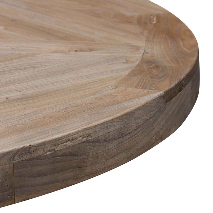 CDT6562 1.6m Round Dining Table - Natural