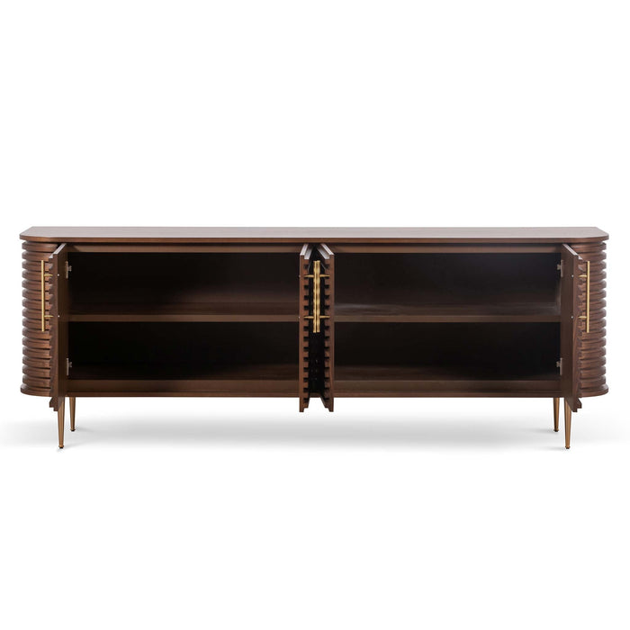 CDT6593-VA 2.2m Buffet Unit - Walnut