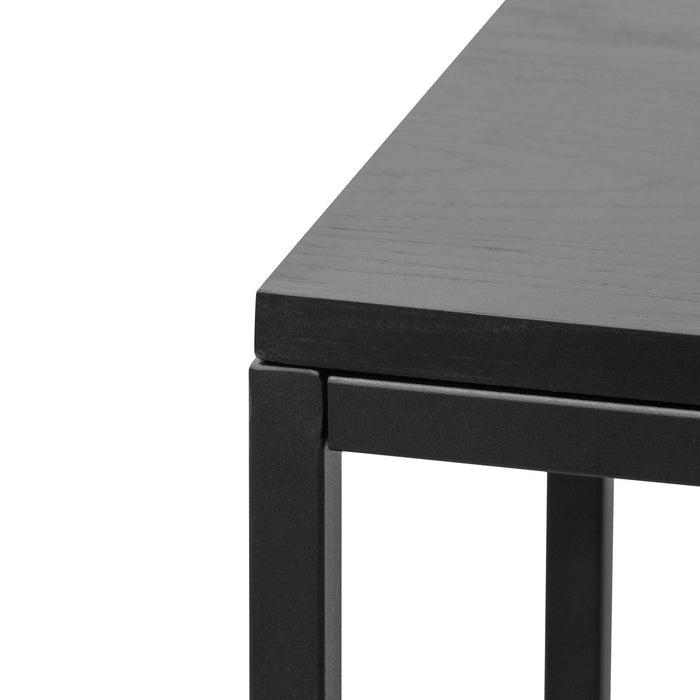 CDT6601-KD 1.6m Console Table - Full Black