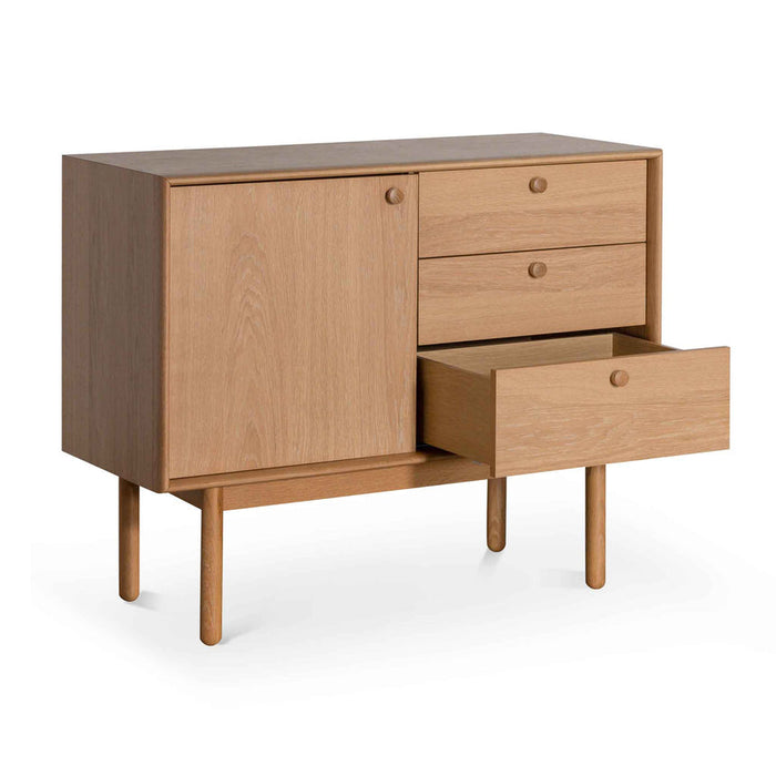 Calibre Furniture Kenston Narrow Wooden Sideboard - Natural