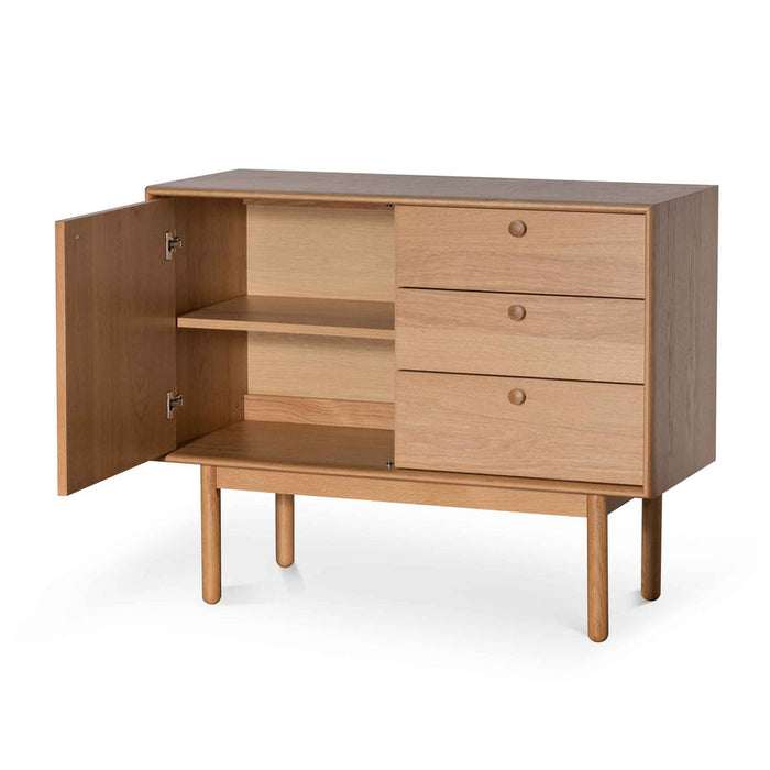 Calibre Furniture Kenston Narrow Wooden Sideboard - Natural