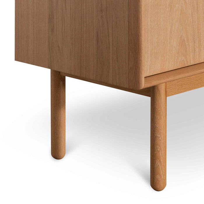 Calibre Furniture Kenston Narrow Wooden Sideboard - Natural