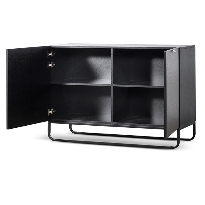 Calibre Furniture Boyle 1.2m Wooden Sideboard - Black