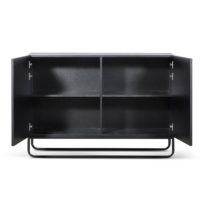 Calibre Furniture Boyle 1.2m Wooden Sideboard - Black