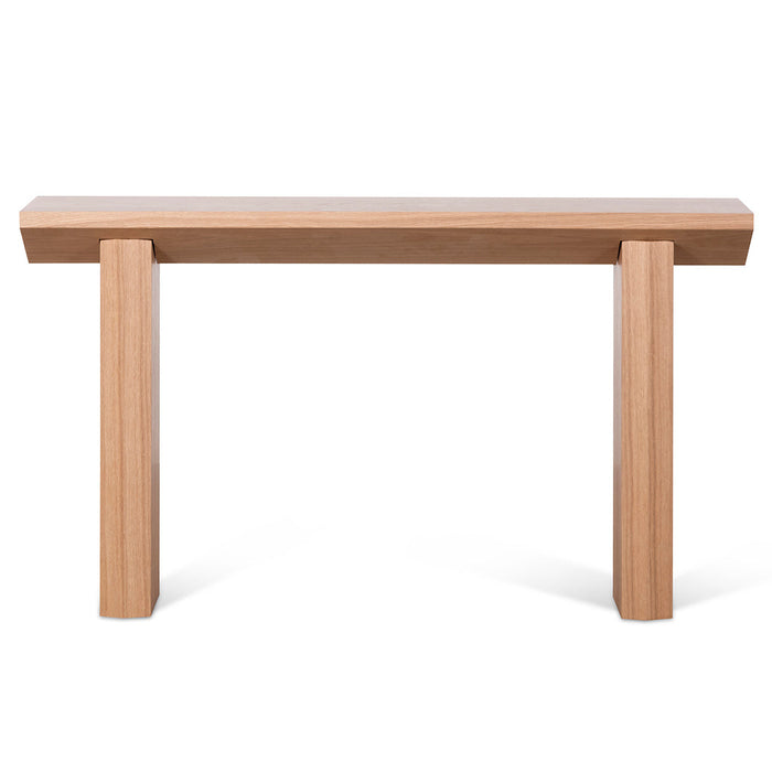 CDT6717-CN 1.4m Oak Console Table - Natural