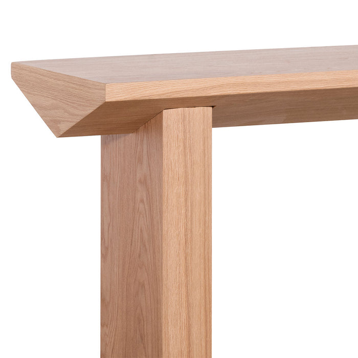 CDT6717-CN 1.4m Oak Console Table - Natural