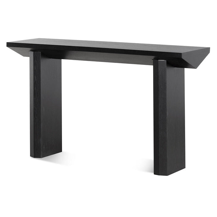 CDT6718-CN 1.4m Oak Console Table - Black