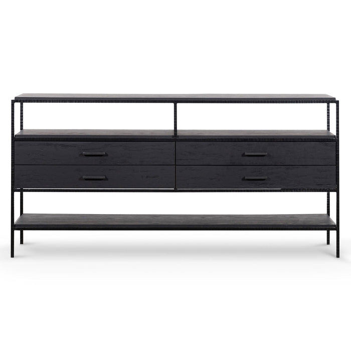 CDT6764-NI 1.6m Sideboard Unit - Full Black