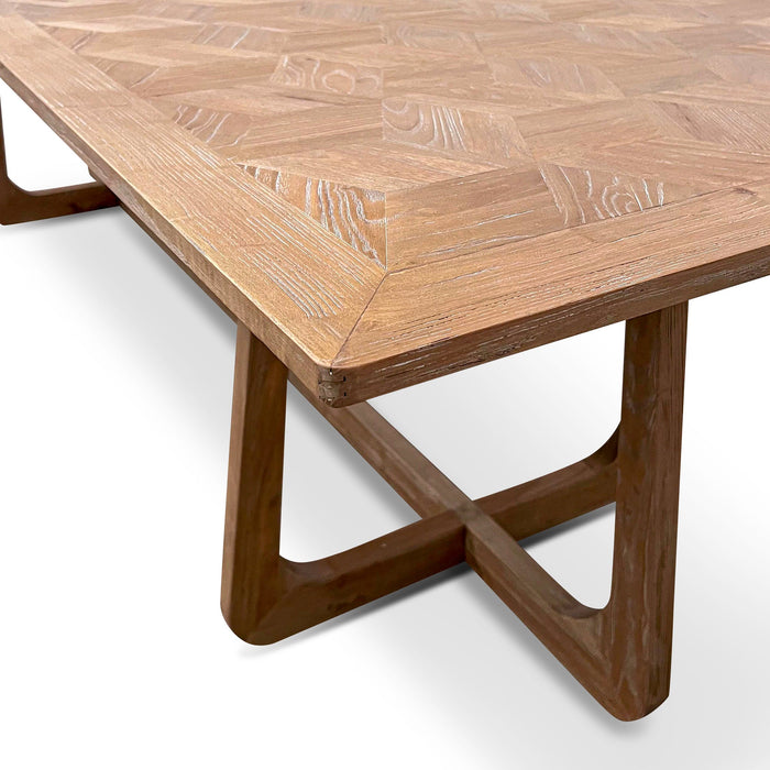 CDT6785-NI 3m Oak Dining Table - Natural