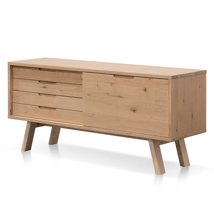 Calibre Furniture Murillo 1.6m Sideboard Unit - Washed Natural