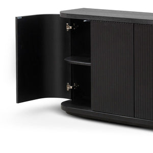 Modern Concepts Elino 1.6m Veneer Top Buffet Unit - Full Black