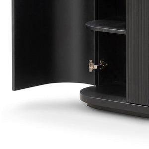 Modern Concepts Elino 1.6m Veneer Top Buffet Unit - Full Black