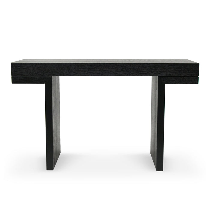 CDT8024-VA 1.3m Console Table - Textured Expresso Black