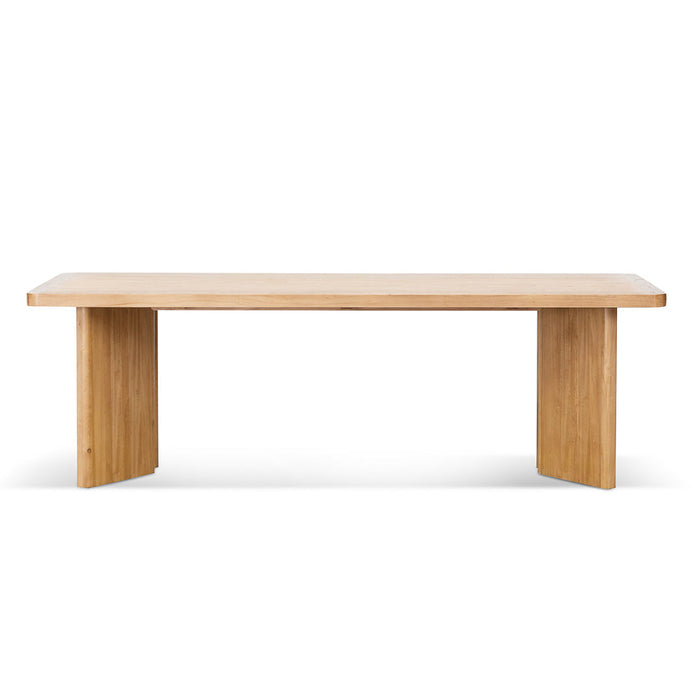 Munoz 3m Elm Dining Table - Natural