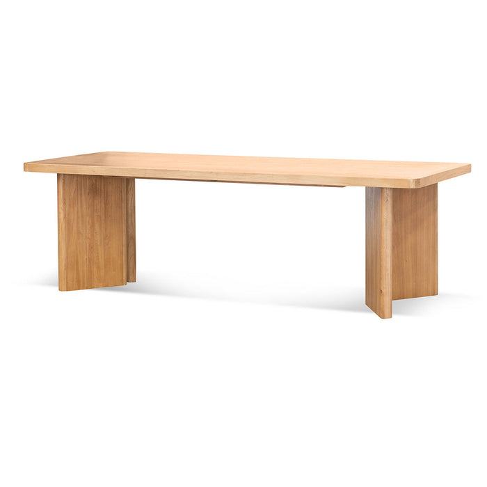 CDT8065-NI 2.4m Elm Dining Table - Natural