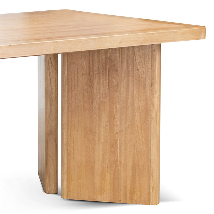 Munoz 3m Elm Dining Table - Natural