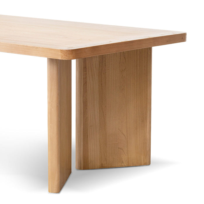Munoz 3m Elm Dining Table - Natural