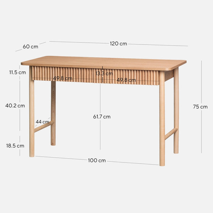 Calibre Furniture Dillon 1.2m Home Office Desk