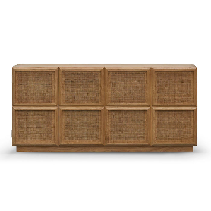 CDT8139-NI 1.8m Rattan Door Sideboard - Natural