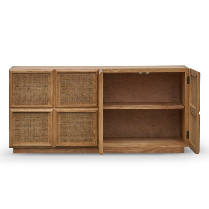 CDT8139-NI 1.8m Rattan Door Sideboard - Natural