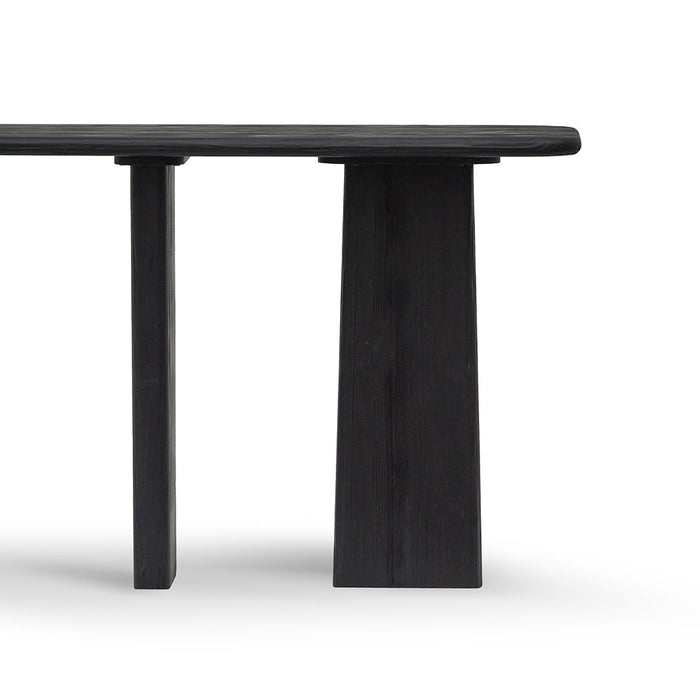 CDT8145-NI 1.6m Console Table - Full Black