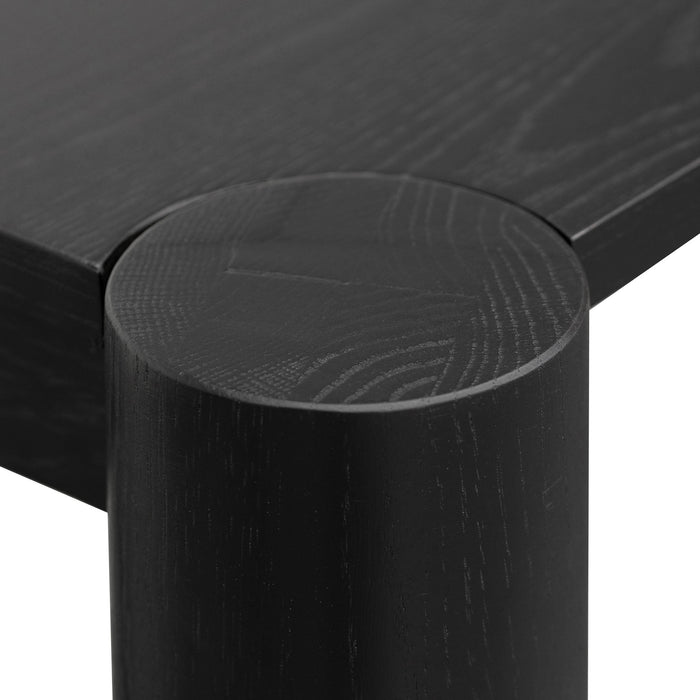 CDT8176-KD 1.5m Console Table - Full Black