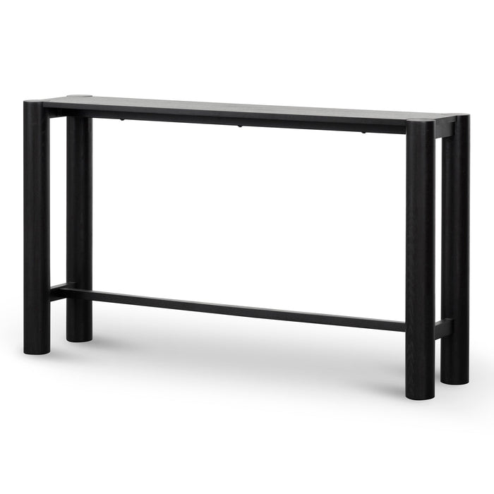 CDT8176-KD 1.5m Console Table - Full Black