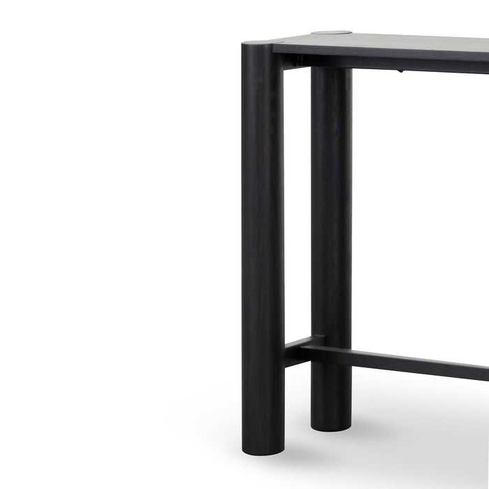 CDT8176-KD 1.5m Console Table - Full Black