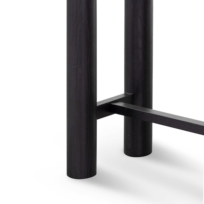 CDT8176-KD 1.5m Console Table - Full Black