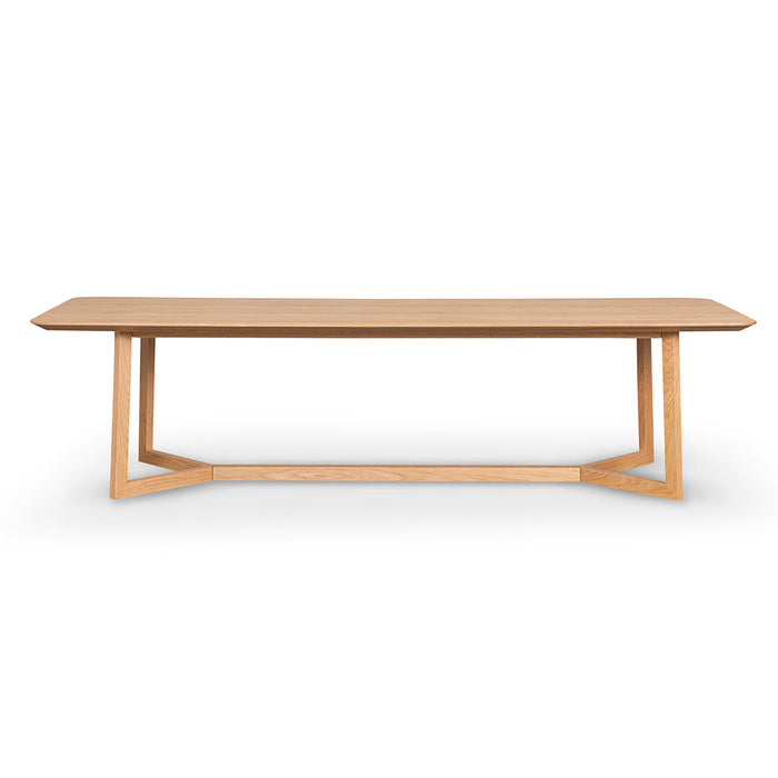 CDT8202-CN 2.95m Wooden Dining Table - Natural