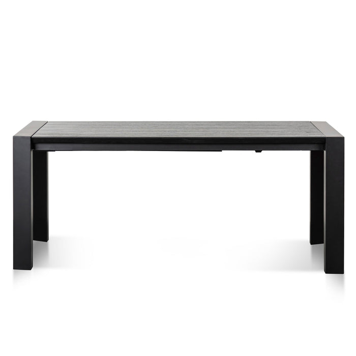 CDT8267-DW Extendable Wooden Dining Table - Black