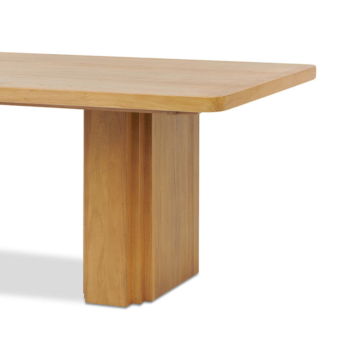 CDT8289-NI 3m Elm Dining Table - Natural