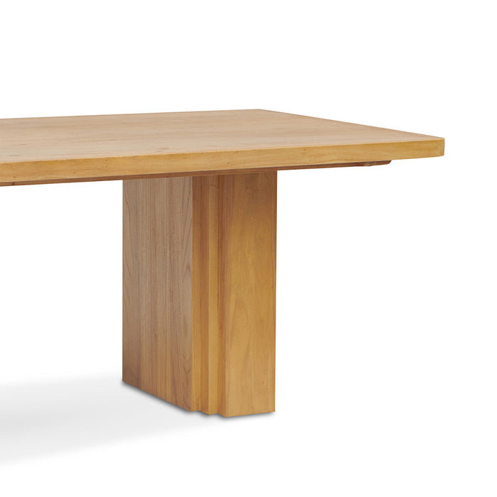 CDT8289-NI 3m Elm Dining Table - Natural