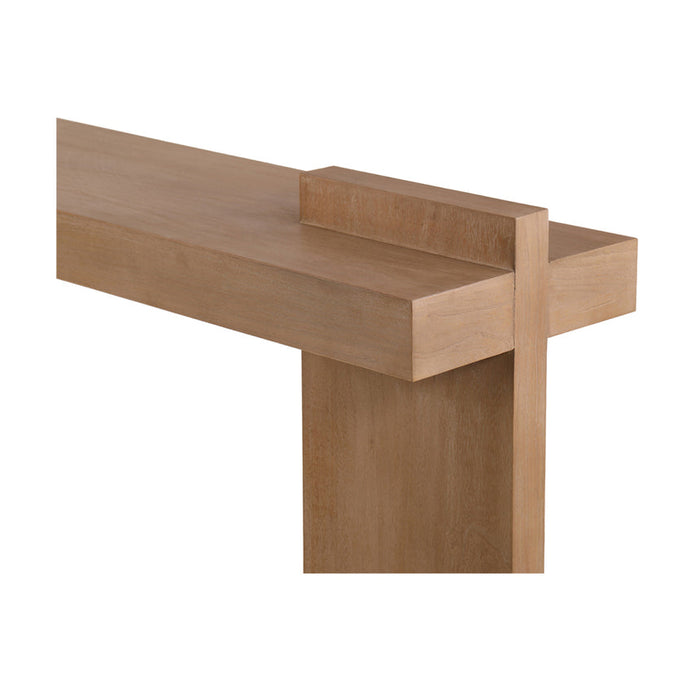 Calibre Furniture Jasmine 1.6m ELM Console Table - Natural