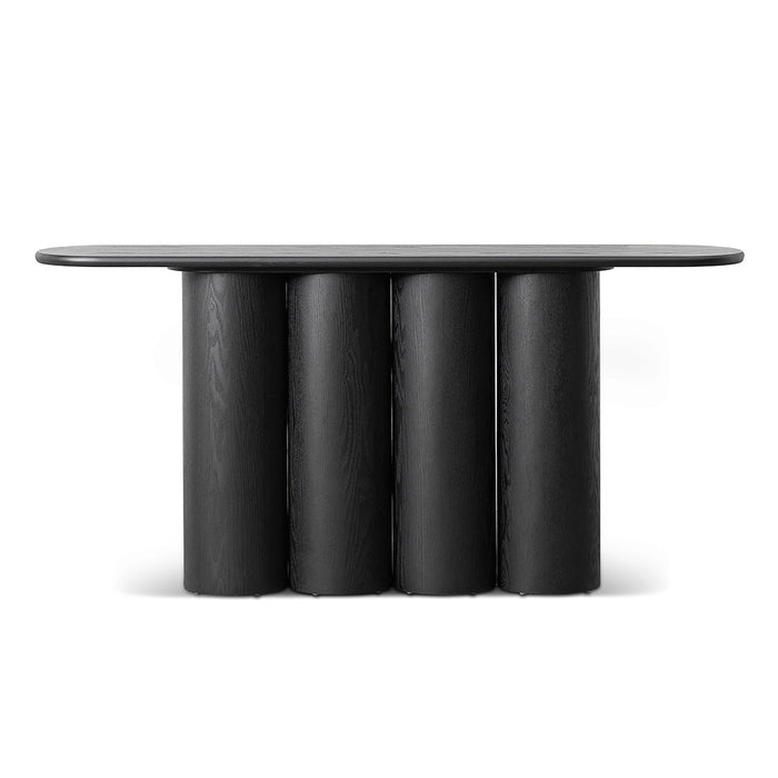 CDT8341-DW 1.7m Console Table - Full Black