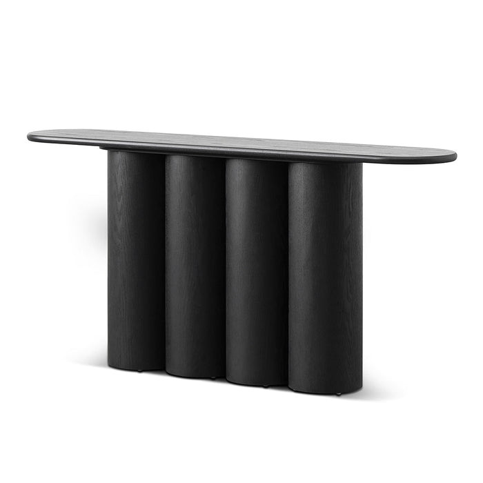 CDT8341-DW 1.7m Console Table - Full Black