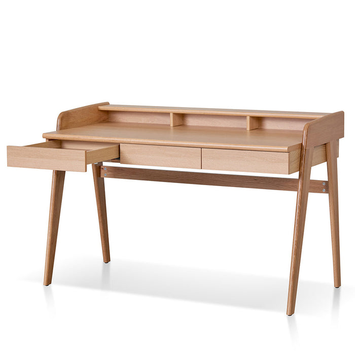 Calibre Furniture Brendon Home Office Desk - Natural Oak