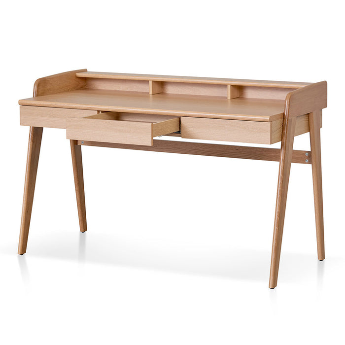 Calibre Furniture Brendon Home Office Desk - Natural Oak