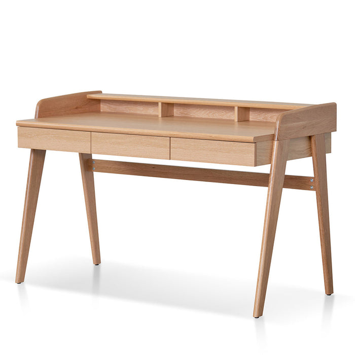 Calibre Furniture Brendon Home Office Desk - Natural Oak