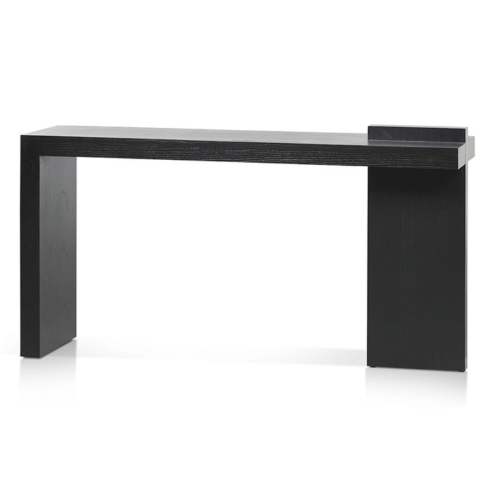 CDT8408-NI 1.6m ELM Console Table - Full Black