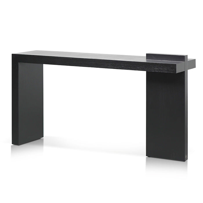 CDT8408-NI 1.6m ELM Console Table - Full Black