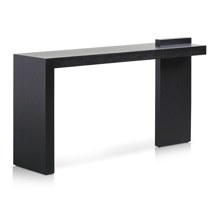 CDT8408-NI 1.6m ELM Console Table - Full Black