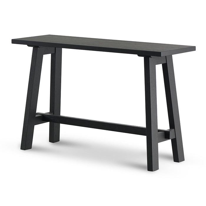 CDT8429-SI 1.2m Wooden Console Table - Full Black