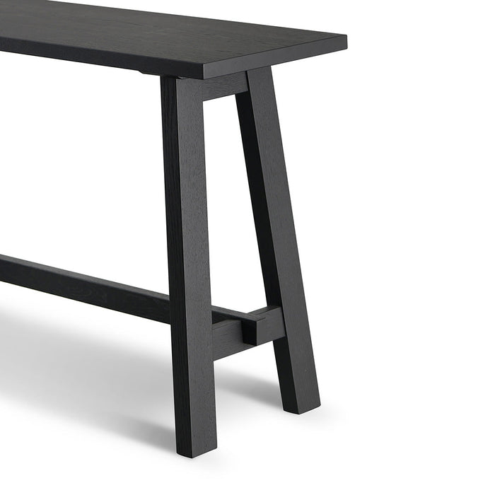 CDT8429-SI 1.2m Wooden Console Table - Full Black