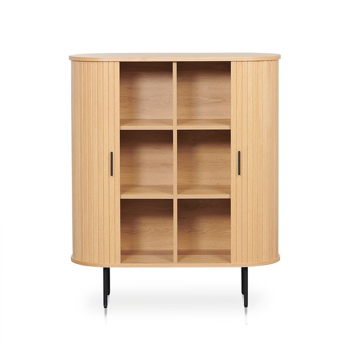 CDT8438-KD 1.18 (H) Wooden Storage Cabinet - Natural