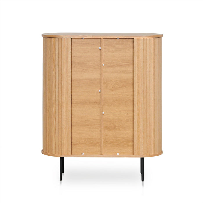 CDT8438-KD 1.18 (H) Wooden Storage Cabinet - Natural