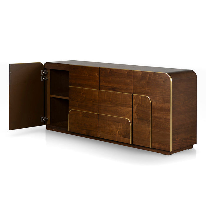 CDT8517-VA 2m Buffet Unit - Walnut