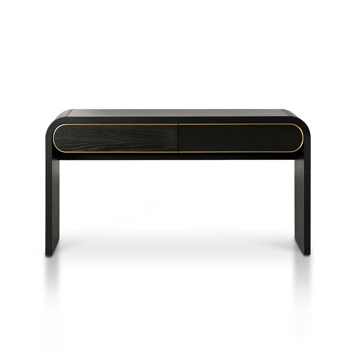 CDT8528-VA 1.5m Console Table - Textured Espresso Black