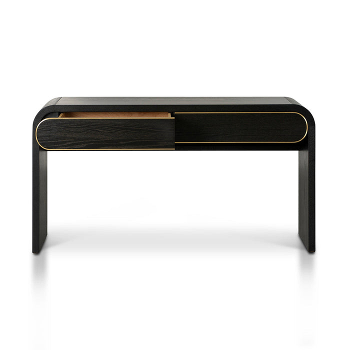 CDT8528-VA 1.5m Console Table - Textured Espresso Black