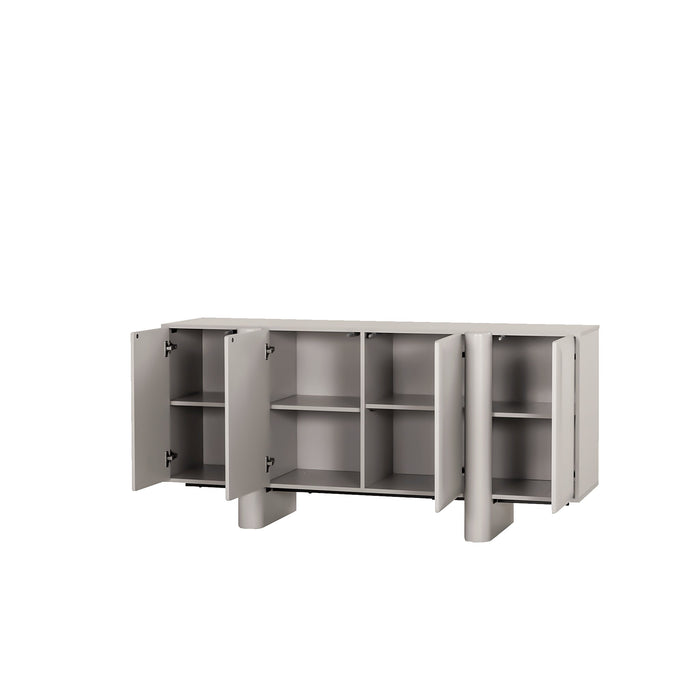 CDT8641-IG 1.6m Sideboard Unit - Light Grey